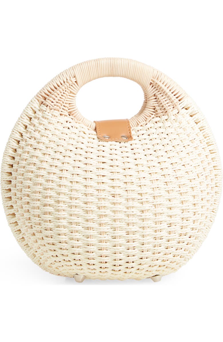 Mali + Lili Chloe Woven Canteen Handbag, Alternate, color,