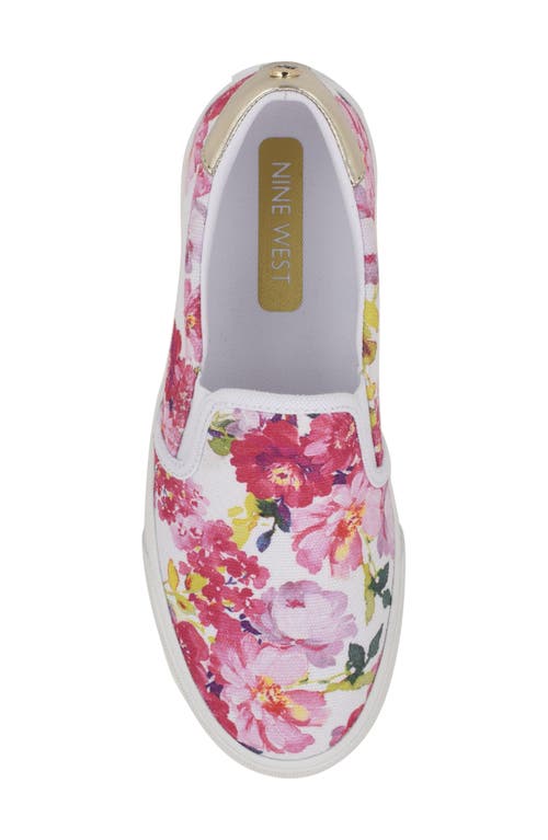 Nine West Lala Slip-on Sneaker In Medium Pink