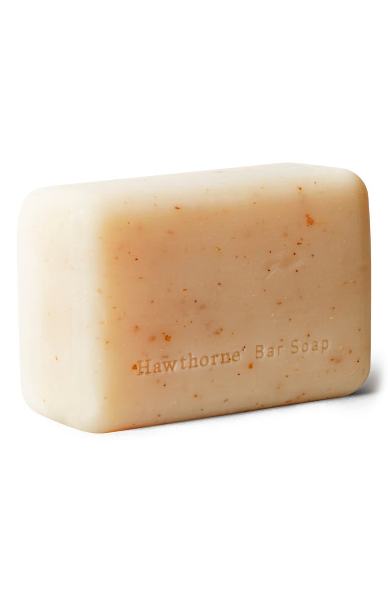 Hawthorne Exfoliating Bar Soap, Main, color,