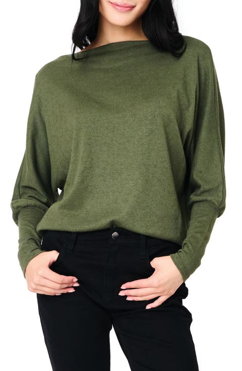 Slouchy Luxe Boatneck Top