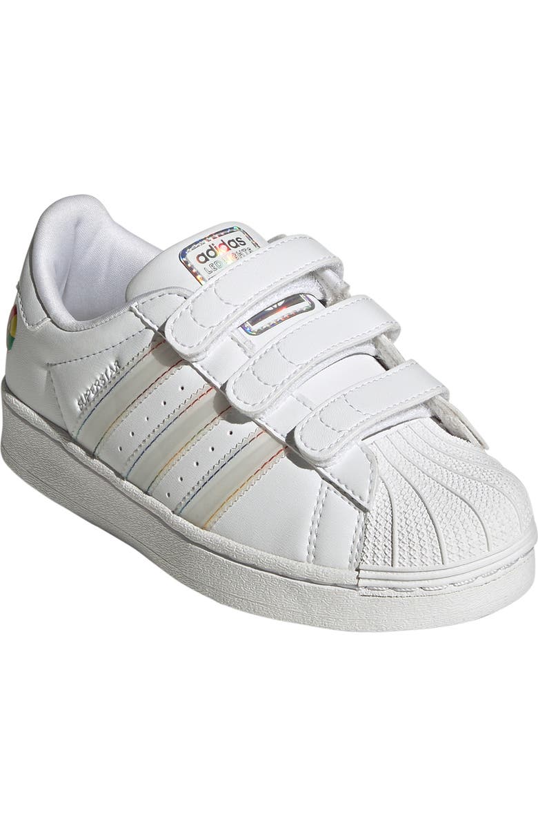 adidas Kids' Superstar LED Light-Up Sneaker, Main, color,