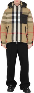Burberry Reversible Check Nylon Puffer Jacket