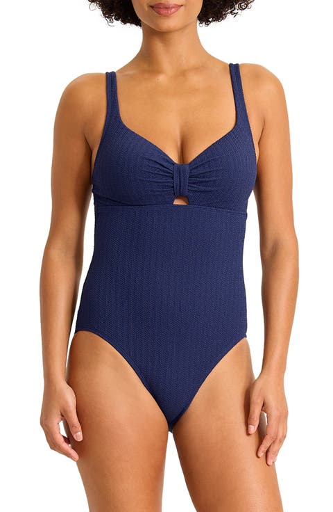 Beachy Waves One-Piece Swimsuit