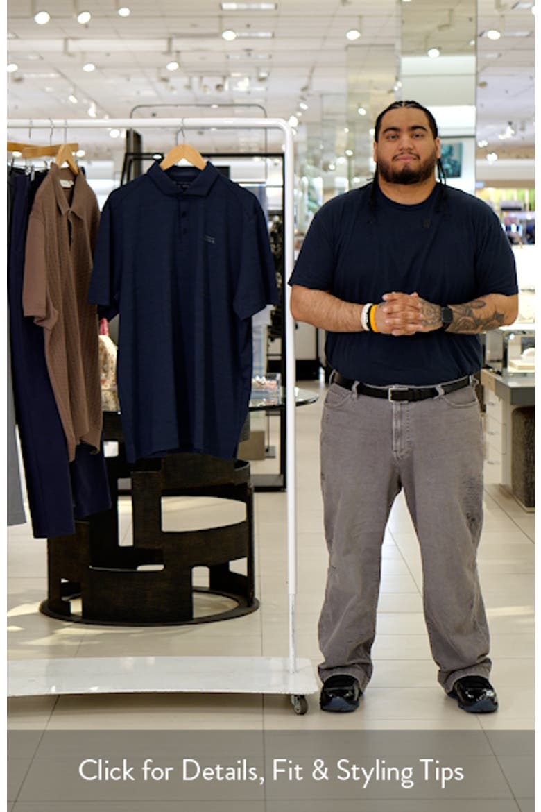 The Heater Solid Short Sleeve Performance Polo video