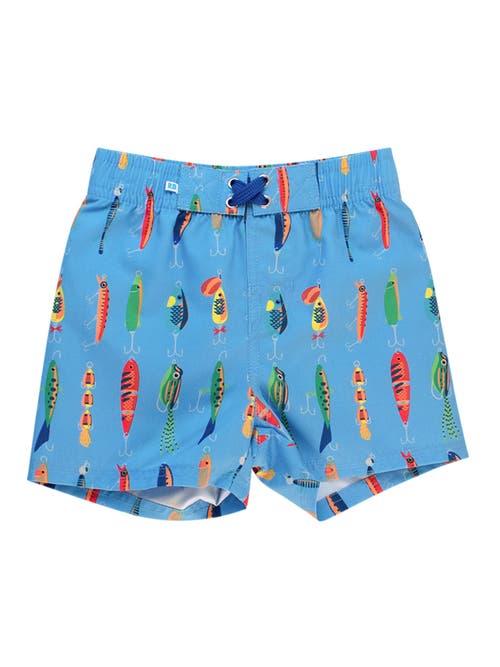 Shop Ruggedbutts Toddler Boys Upf50+ Swim Trunks