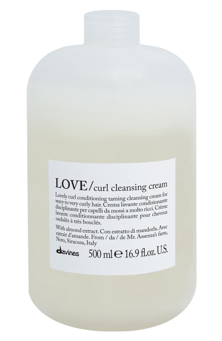 Davines LOVE/Curl Cleansing Cream, Main, color, 