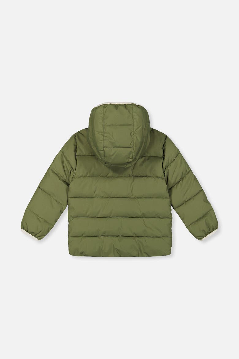 PrimaLoft Hooded Winter Jacket, Alternate, color, Olive Green