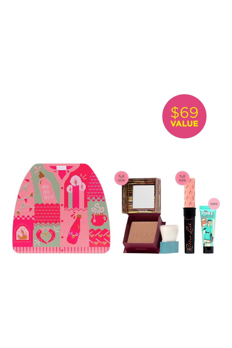 Benefit Hot for the Holidays Mascara, Bronzer & Primer Set, Alternate, color, NO COLOR