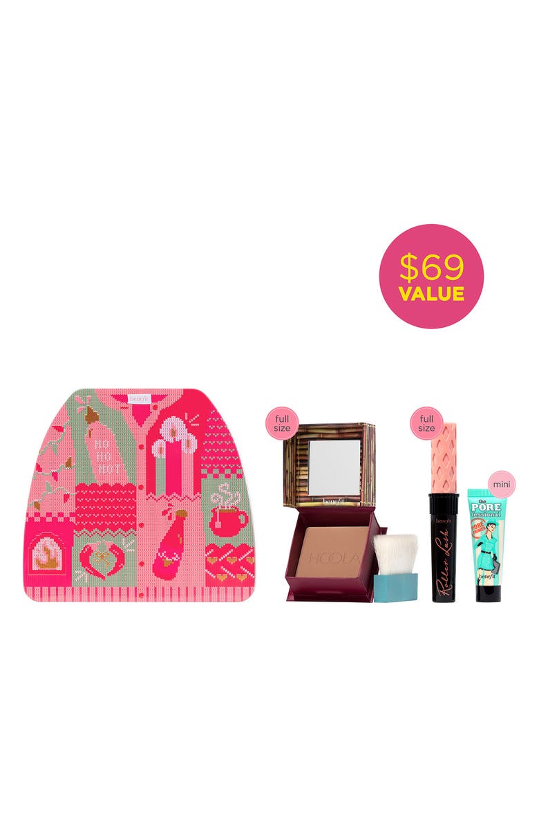 Benefit Cosmetics Benefit Hot for the Holidays Mascara, Bronzer & Primer Set, Alternate, color, 
