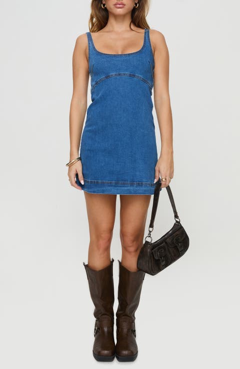 Women's 100% Cotton Denim Dresses | Nordstrom