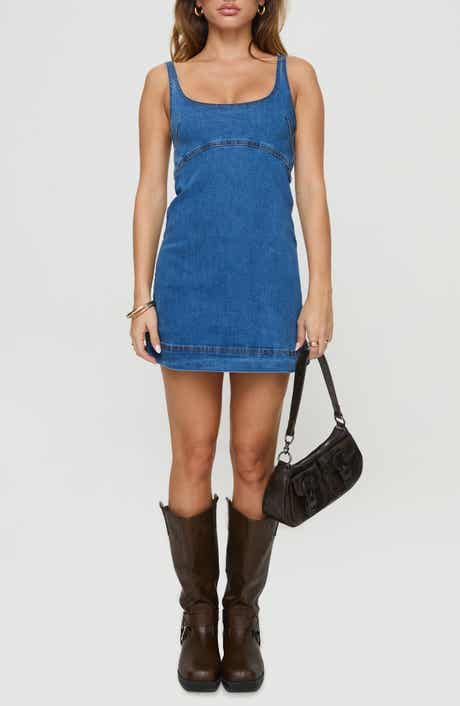 Princess Polly Rautha Denim Minidress