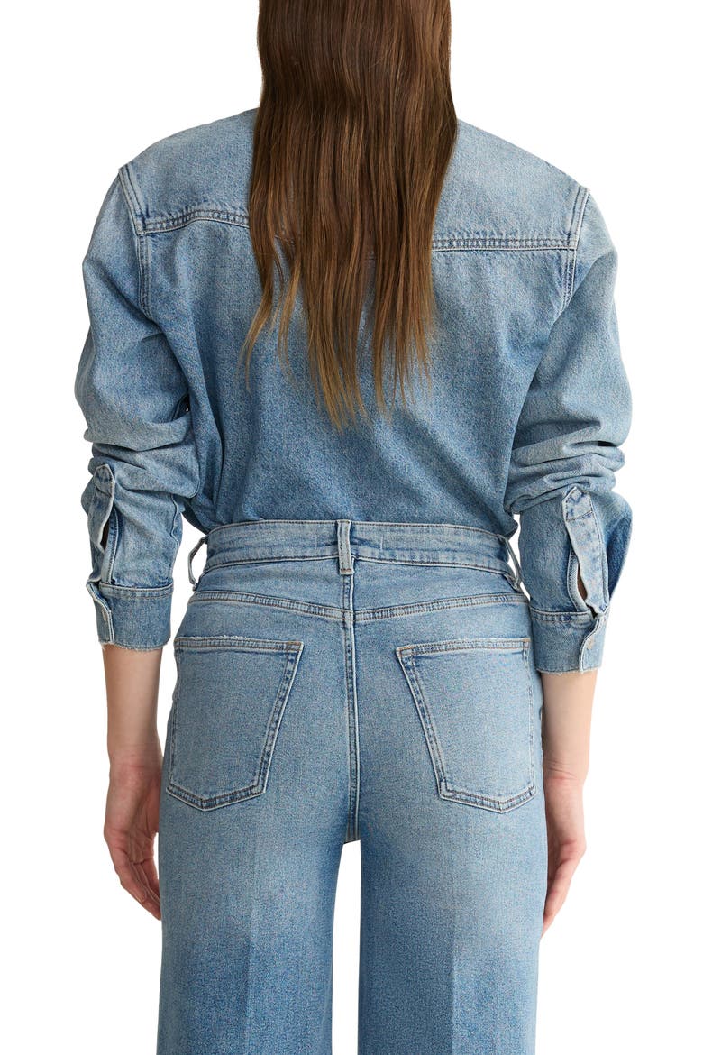Smo Denim Shirt, Alternate, color, SILVERADO