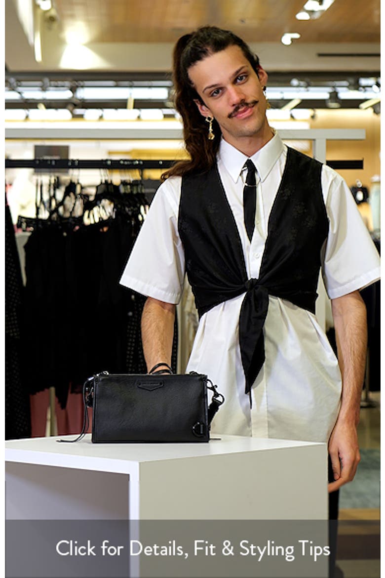 Small Mab Leather Crossbody Bag video
