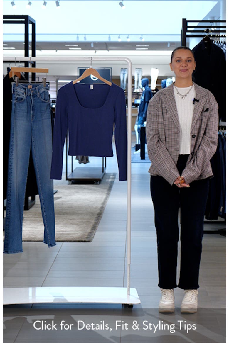 Long Sleeve Square Neck T-Shirt video