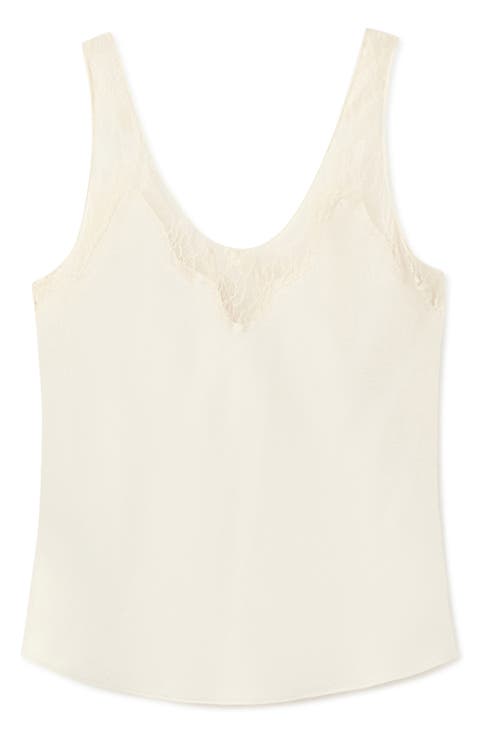 Reia Sleeveless Satin Top