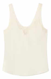 Reia Sleeveless Satin Top