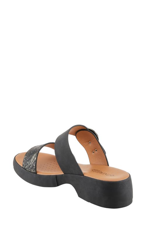Patrizia By Spring Step Fenna Slide Sandal In Black