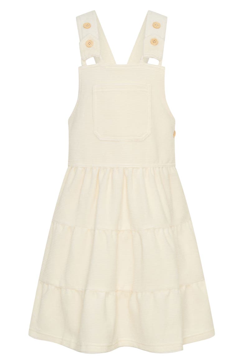 Kids' Corduroy Overall Dress, Main, color, CREAM