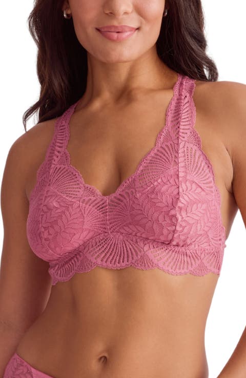 Belle Epoque Racerback Lace & Microfiber Bralette
