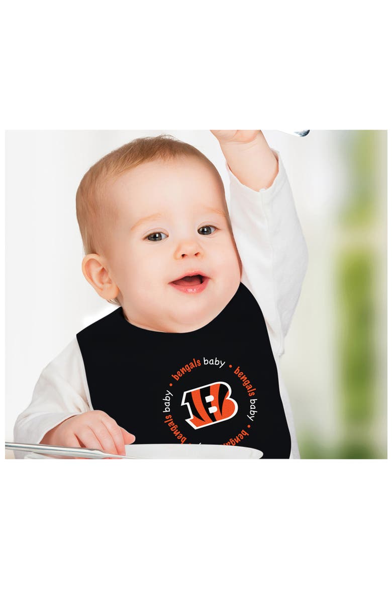 Cincinnati Bengals - Baby Bibs 2-Pack, Alternate, color, Black