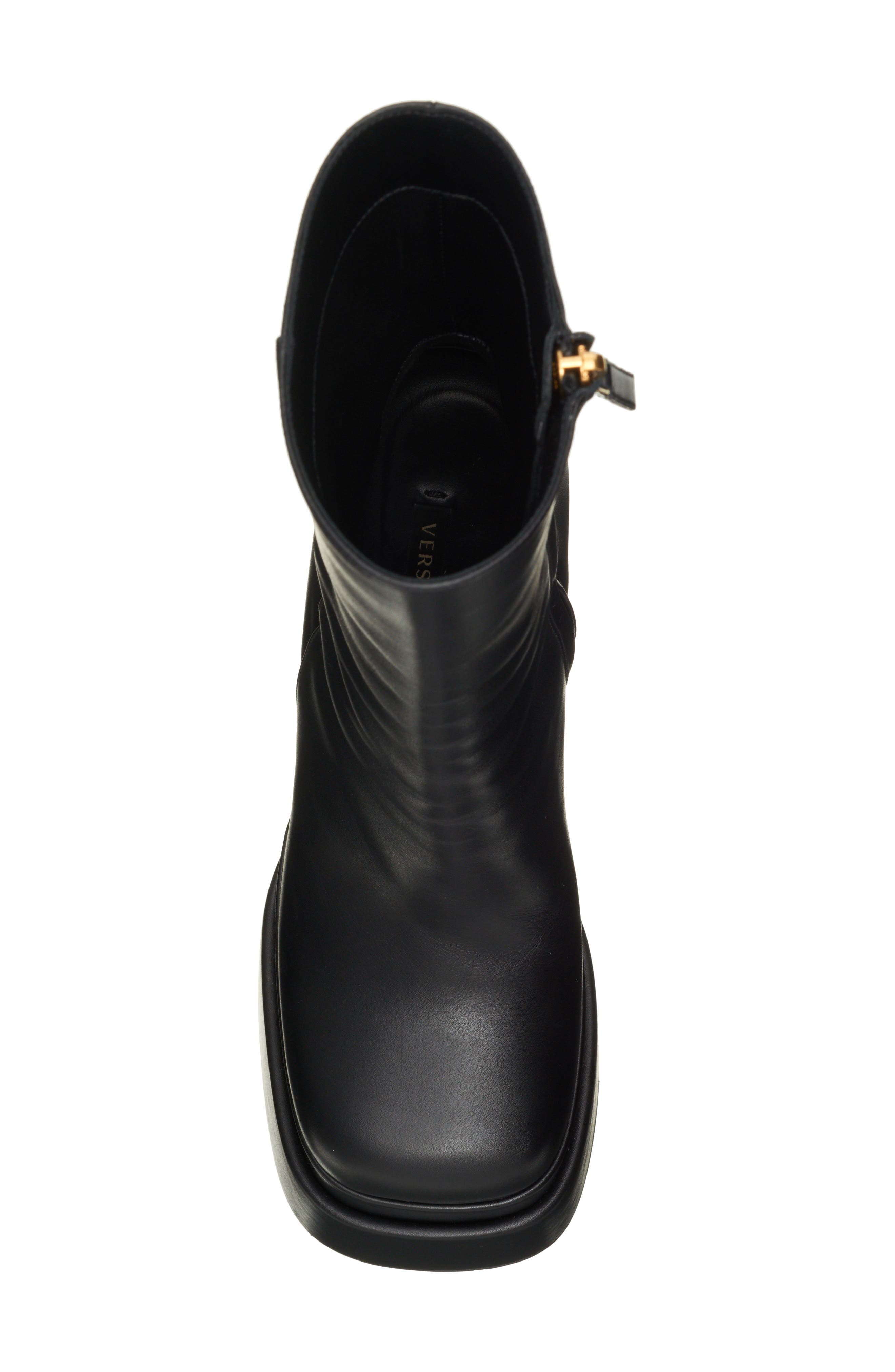 Versace Platform Bootie, Alternate, color, 