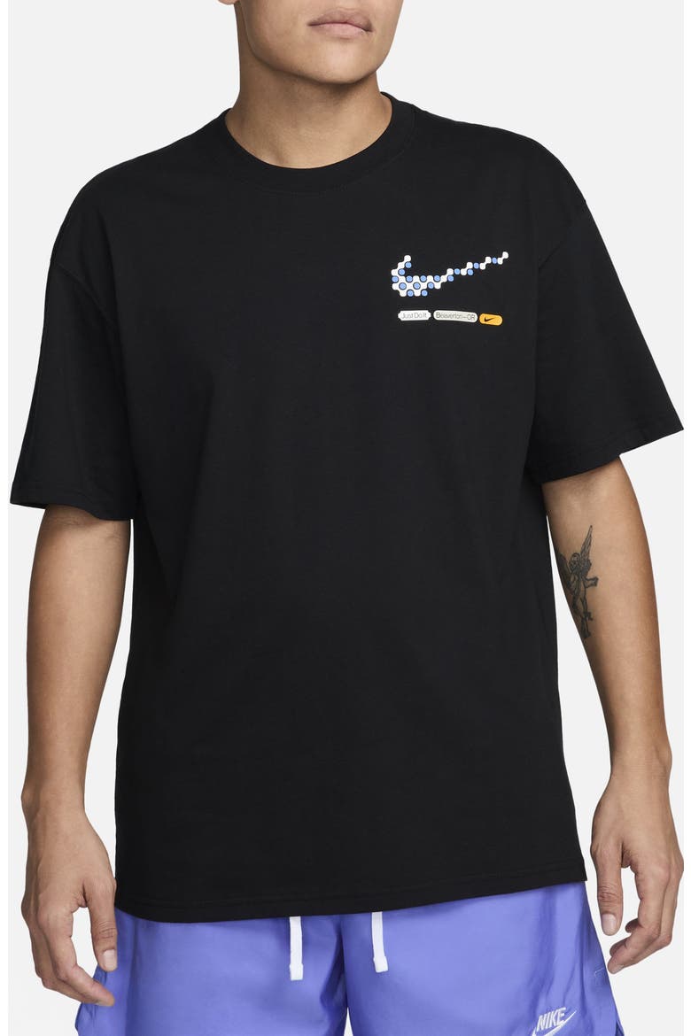 Max90 Air Graphic T-Shirt, Main, color, BLACK