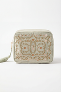 Elizabeth Scarlett Mediterranean Garden Velvet Wash Bag