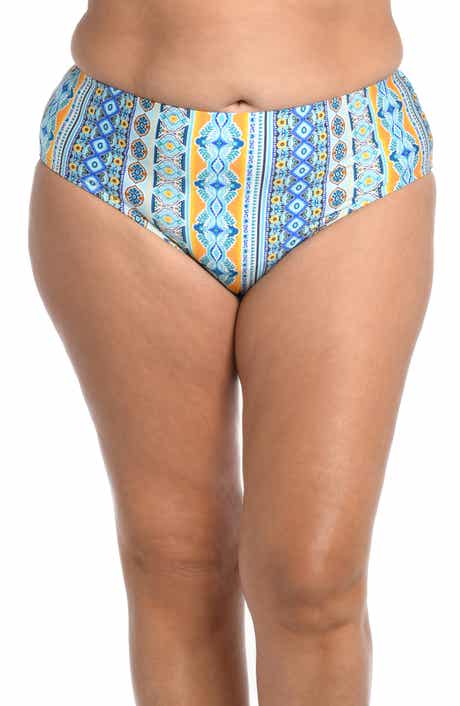 La Blanca Scarf Hipster Bikini Bottoms