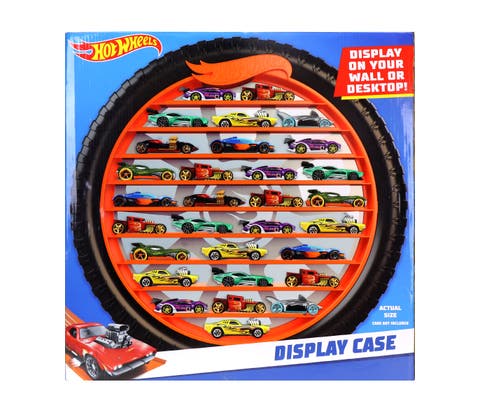 Hot Wheels Collectors Display Case, Holds 50 Cars