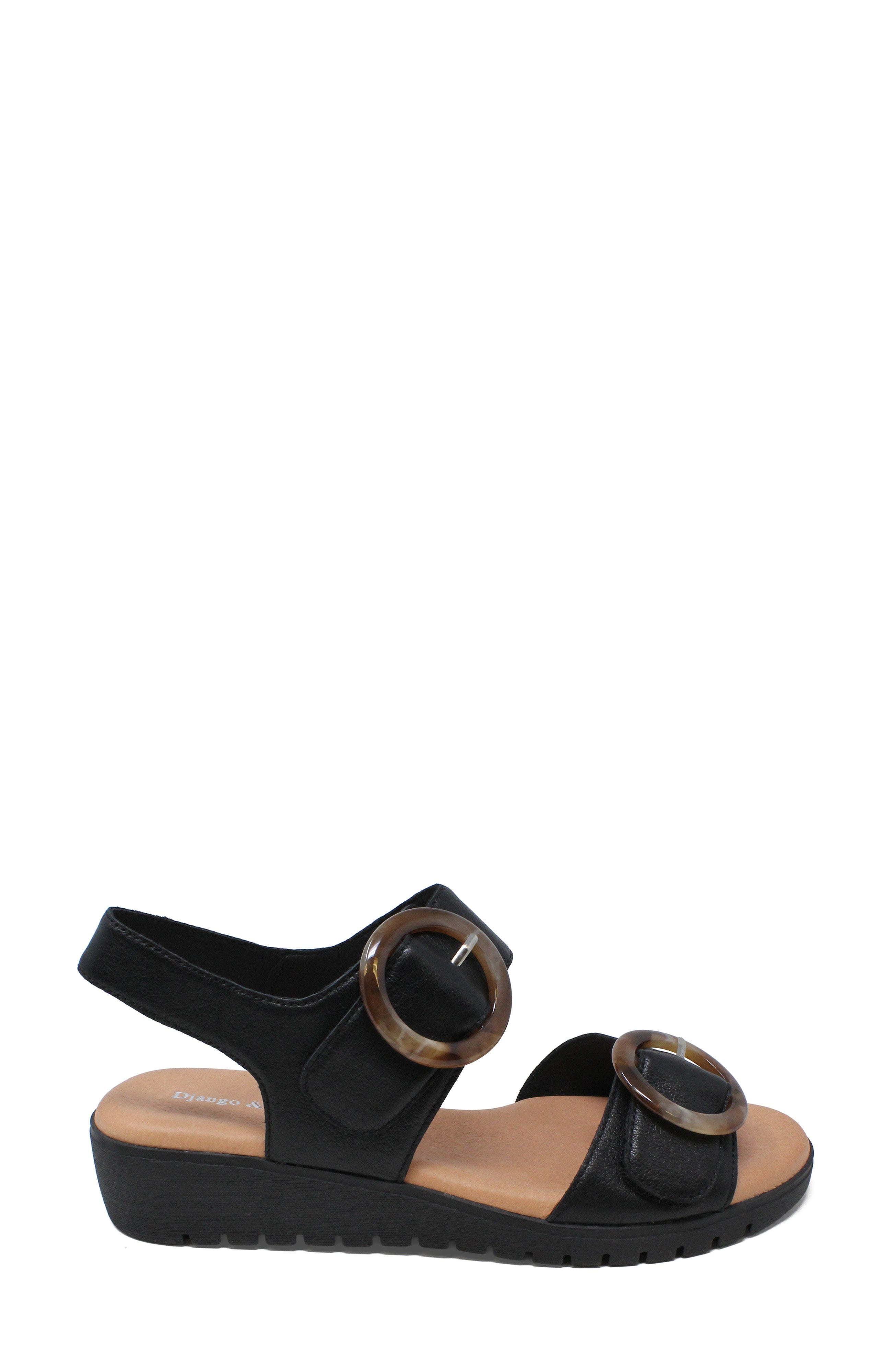 DJANGO AND JULIETTE Meldrick Low Wedge Sandal, Alternate, color, 