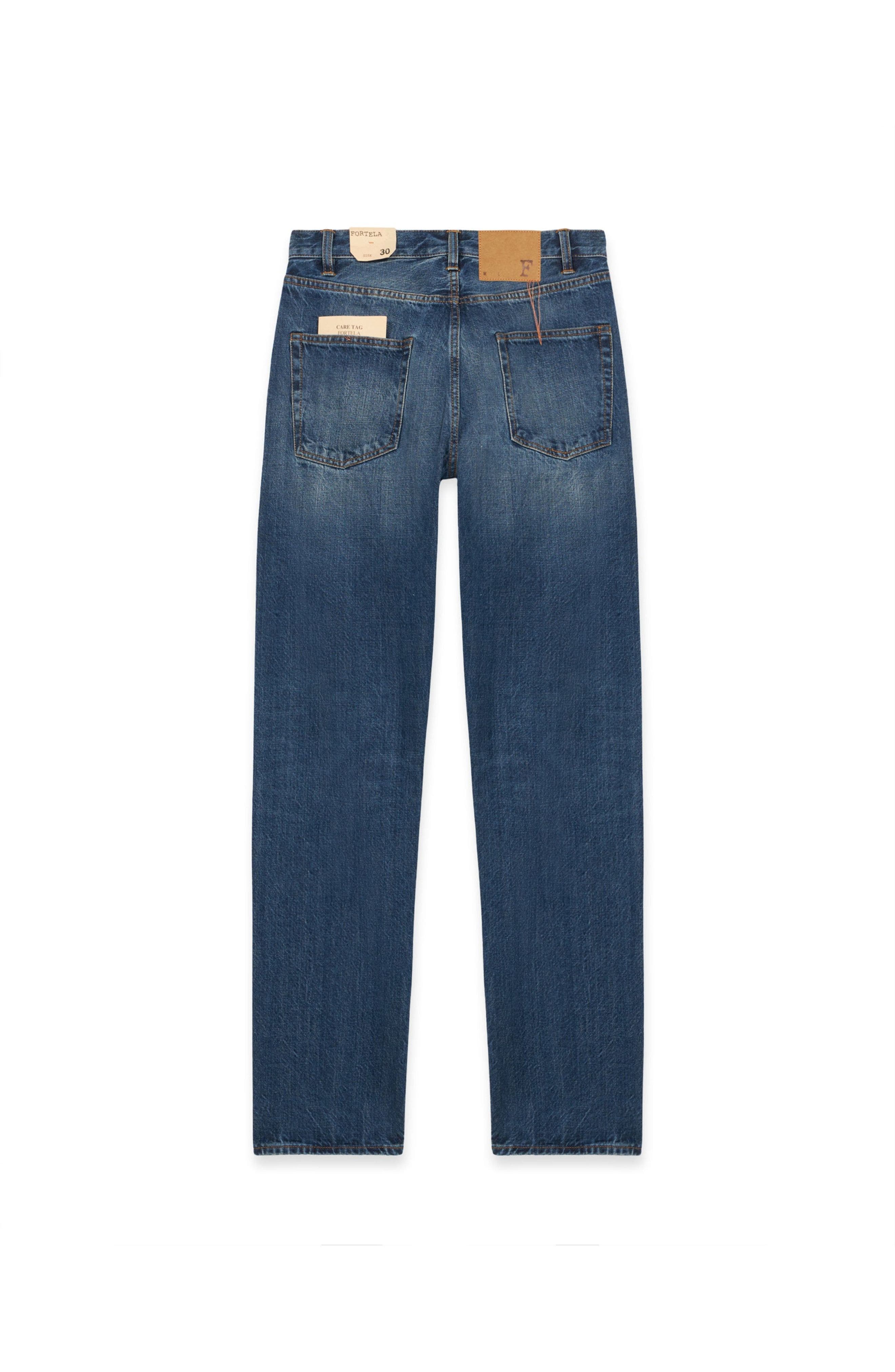 911 Superjohn Japanese Selvedge 5-Pocket High-Waist Denim Pants - image 2