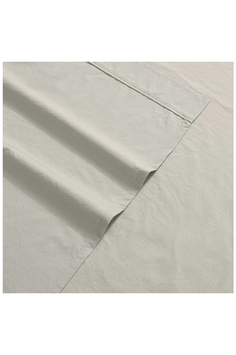 200 Thread Count Cotton Percale Sheet Set, Alternate, color, ABSINTHE GREEN