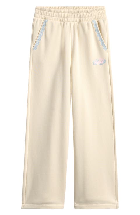 Kids' Lace Pack Wide Leg Pants (Big Kid)