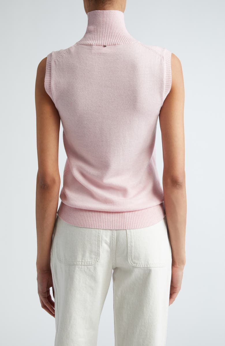 SPORTMAX Ardenza Sleeveless Wool Turtleneck Sweater, Alternate, color,