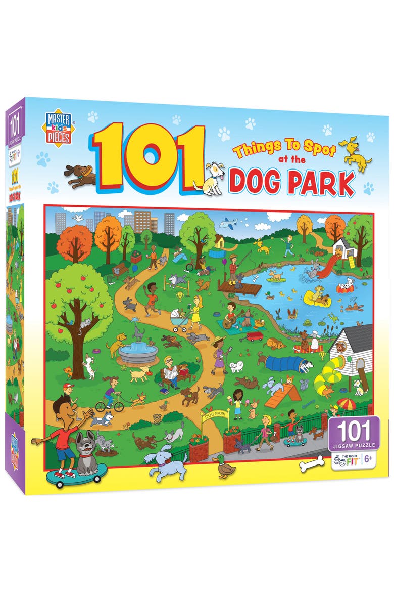 101 Things to Spot Dog Park 100pc Puzzle, Main, color, Multicolor