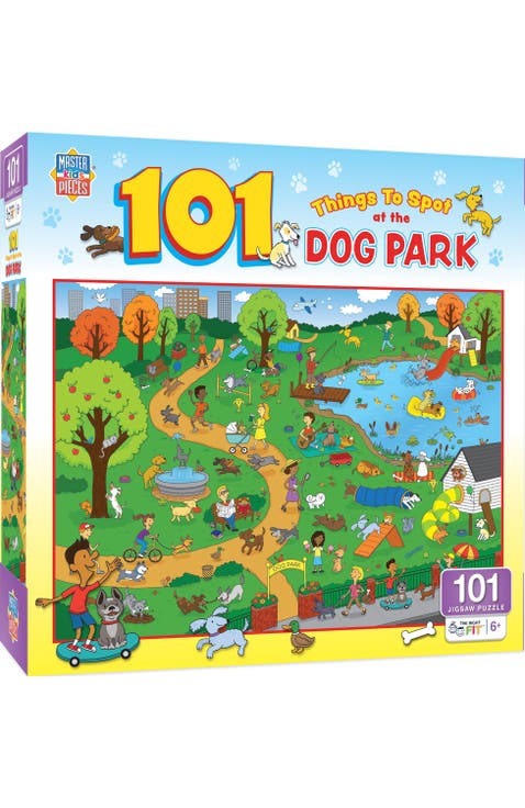 101 Things to Spot Dog Park 100pc Puzzle