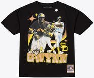 Mitchell & Ness Men's Mitchell & Ness Tony Gwynn Black San Diego Padres Legendary Collage Player T-Shirt