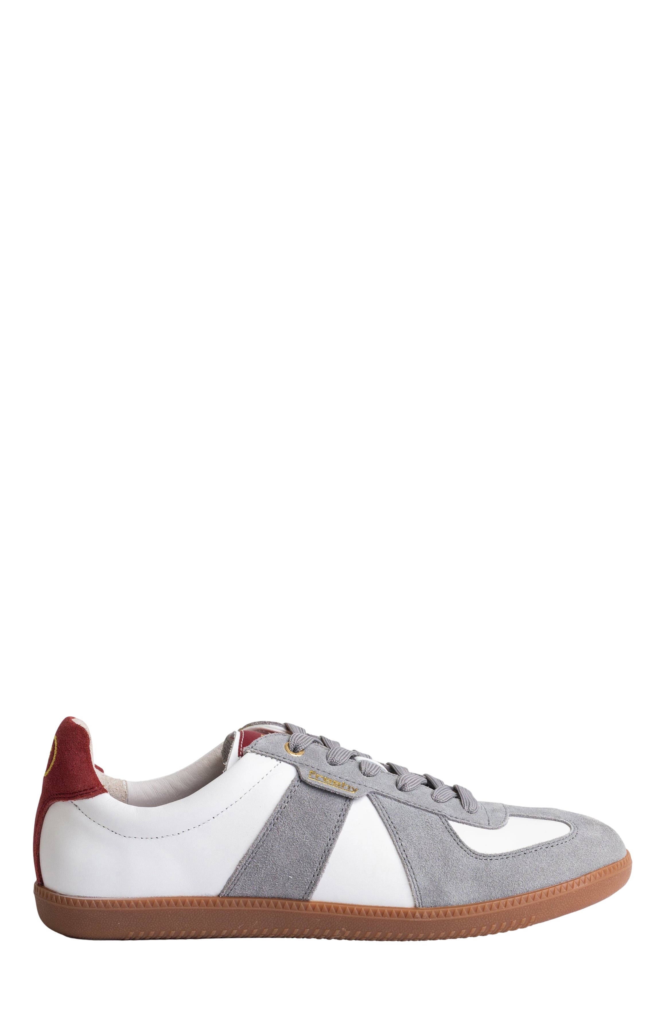 Freshy Indie Lites Sneaker, Main, color, Grey/White/Cranberry