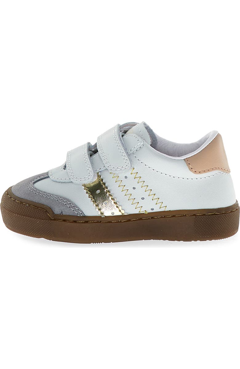 Naturino Kids' Riby Sneaker, Alternate, color, Grey-White-Platinum