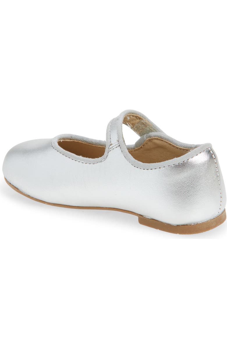 OLD SOLES Kids' Lady Jane Flat, Alternate, color, Silver