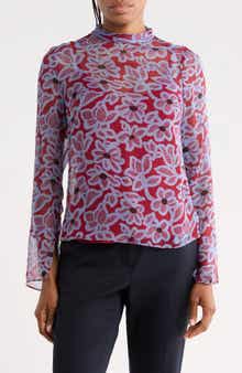 Vera Fleur Silk Top