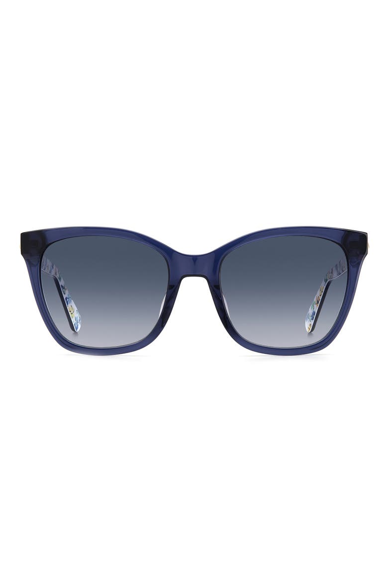 desis 55mm cat eye sunglasses, Main, color, BLUE