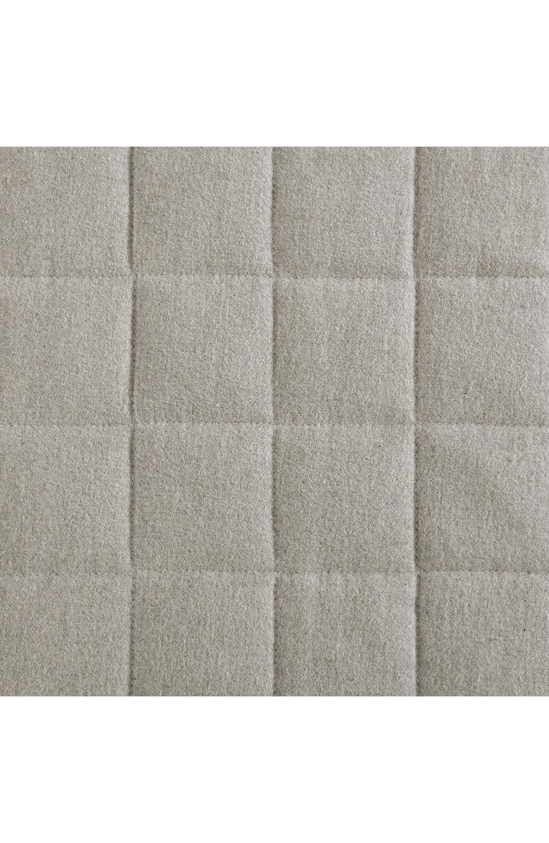 Calvin Klein Mélange Flannel Quilt, Alternate, color, Natural