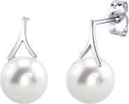 The Pearl Source Freshwater Pearl Lindsey Earrings