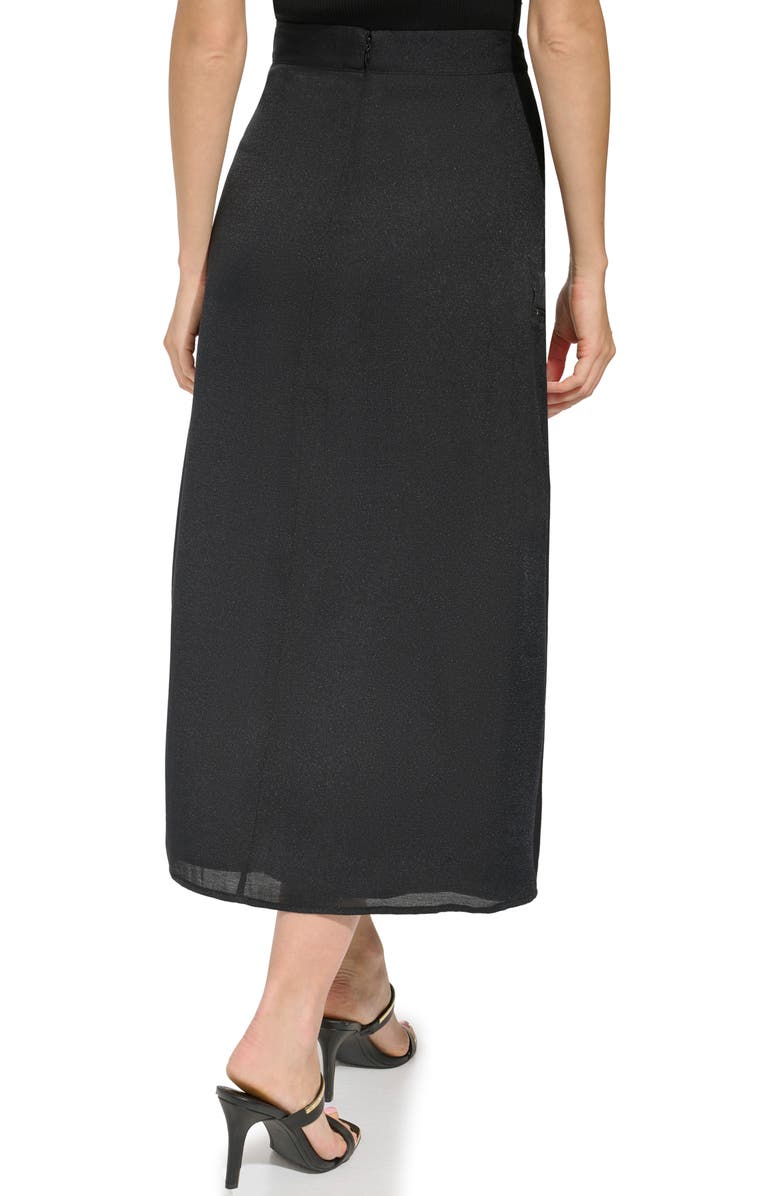 DKNY Organza Cargo Midi Skirt, Alternate, color, 