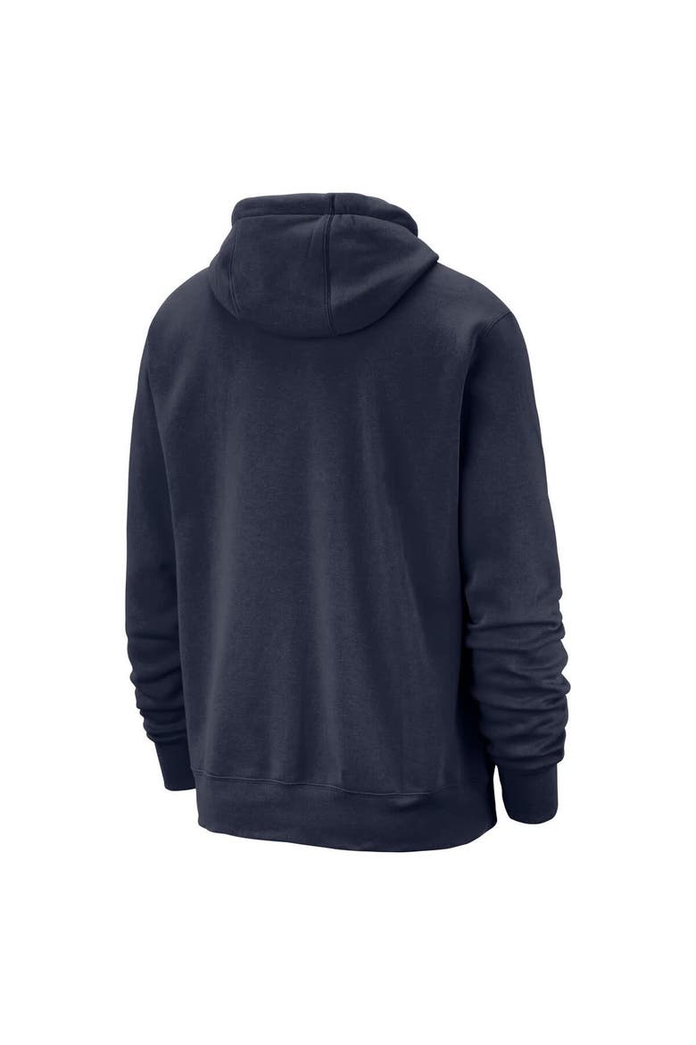 Men's Nike Navy Memphis Grizzlies Essential Logo Club Pullover Hoodie, Alternate, color, Navy