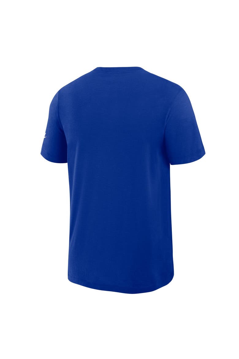 Men's Nike Royal New England Patriots Rewind Slub T-Shirt, Alternate, color, Royal