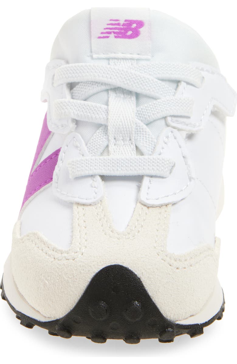 New Balance Kids' 327 Sneaker, Alternate, color, White/ Passion Fruit