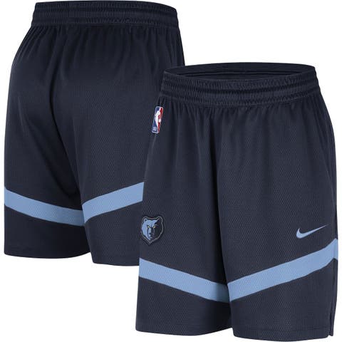 Men's Nike Navy Memphis Grizzlies On-Court Practice Warmup Performance Shorts