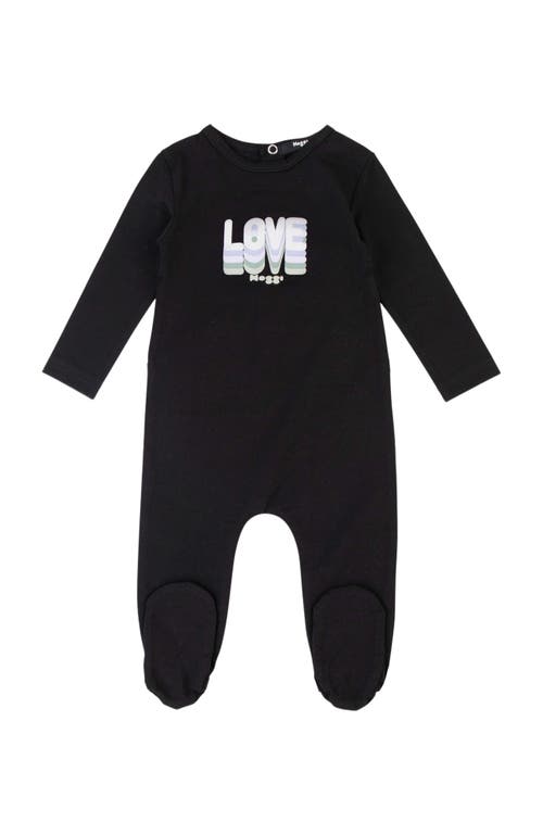 Noggiwear Layers Of Love Footie In Black